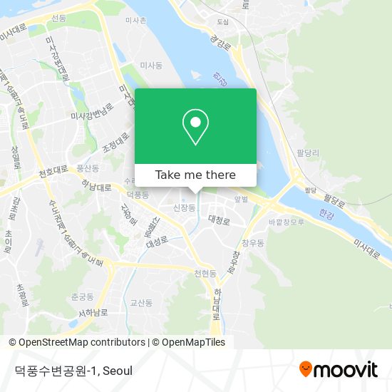 덕풍수변공원-1 map
