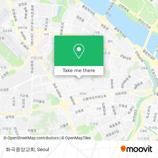 화곡중앙교회 map