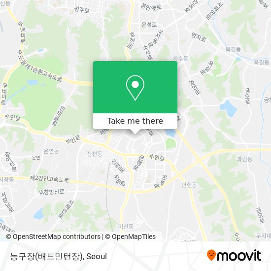 농구장(배드민턴장) map