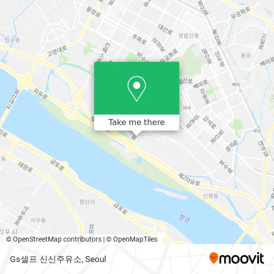 Gs셀프 신신주유소 map