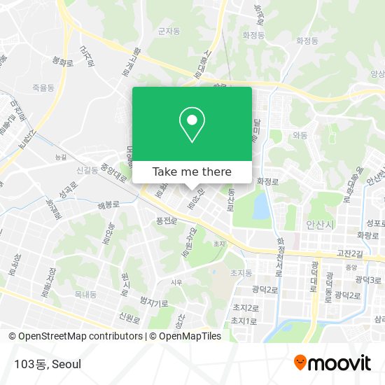 103동 map