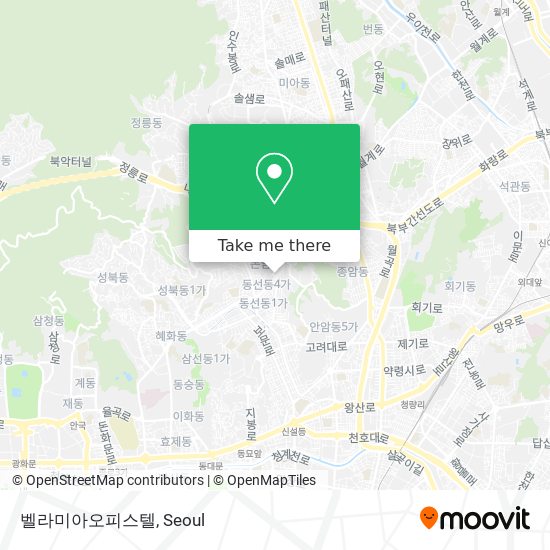 벨라미아오피스텔 map