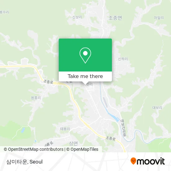 삼미타운 map