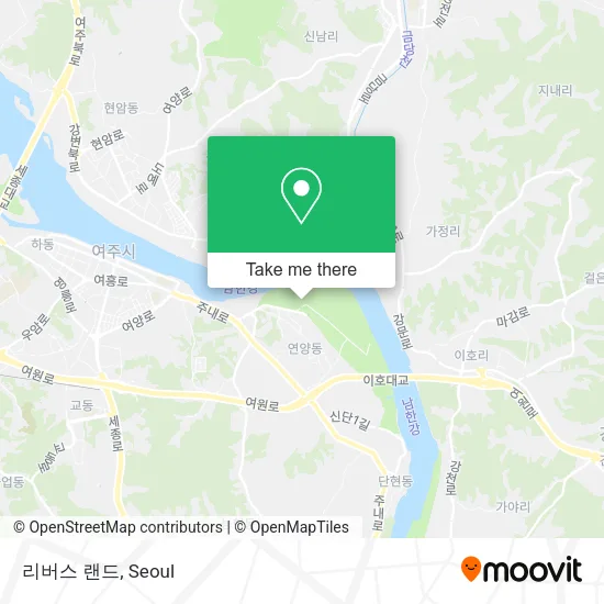 리버스 랜드 map
