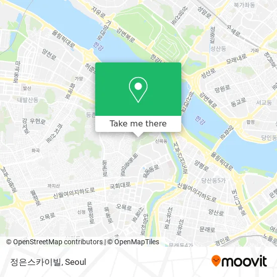 정은스카이빌 map