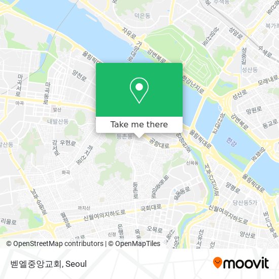 벧엘중앙교회 map