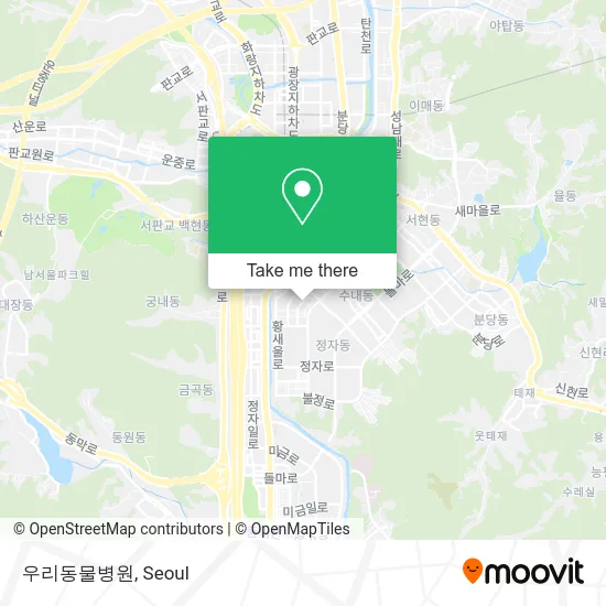 우리동물병원 map