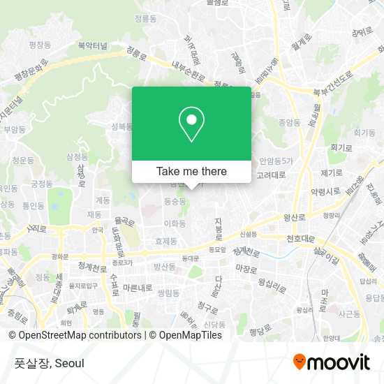 풋살장 map