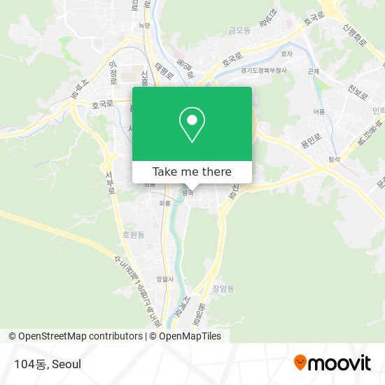 104동 map