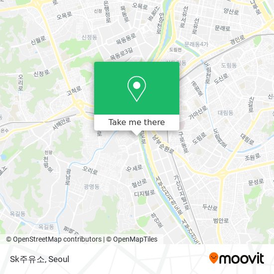 Sk주유소 map