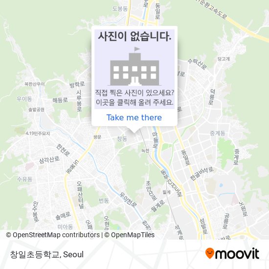 창일초등학교 map