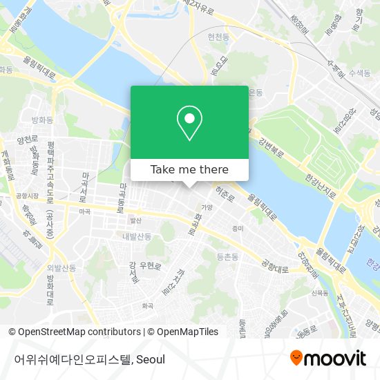 어위쉬예다인오피스텔 map