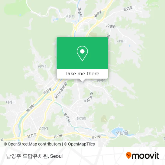 남양주 도담유치원 map