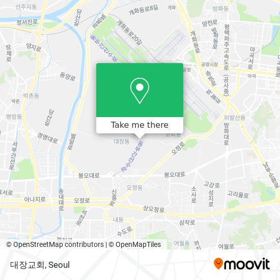 대장교회 map