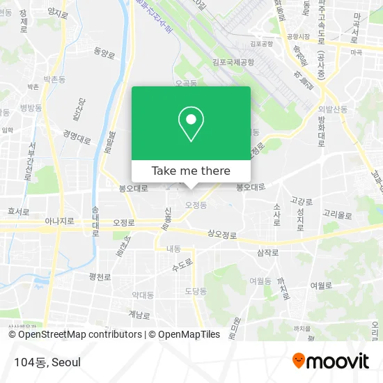 104동 map