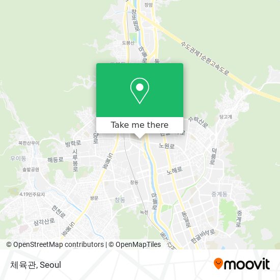 체육관 map