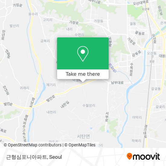 근형심포니아파트 map