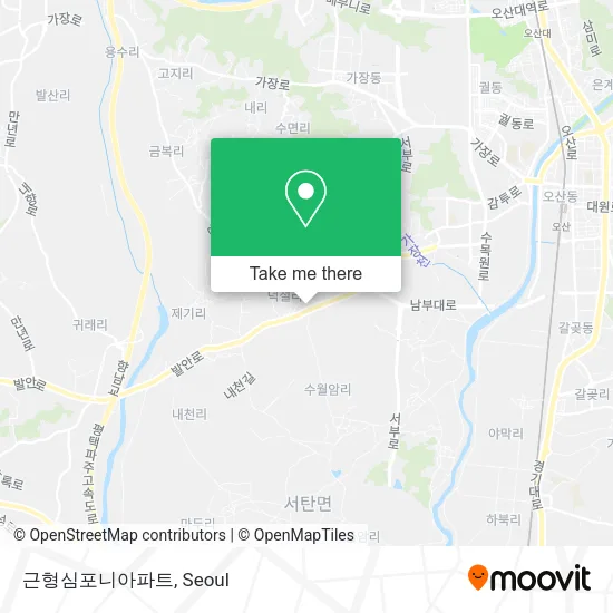 근형심포니아파트 map