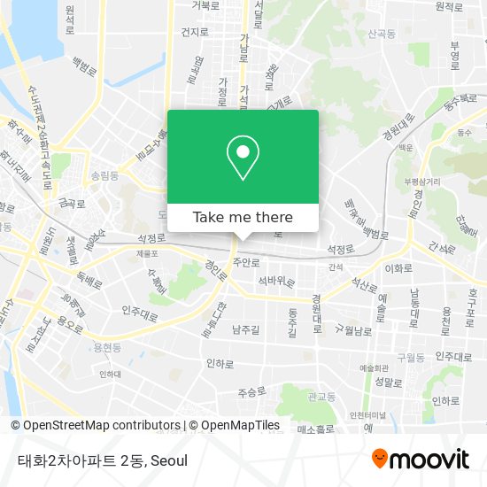 태화2차아파트 2동 map