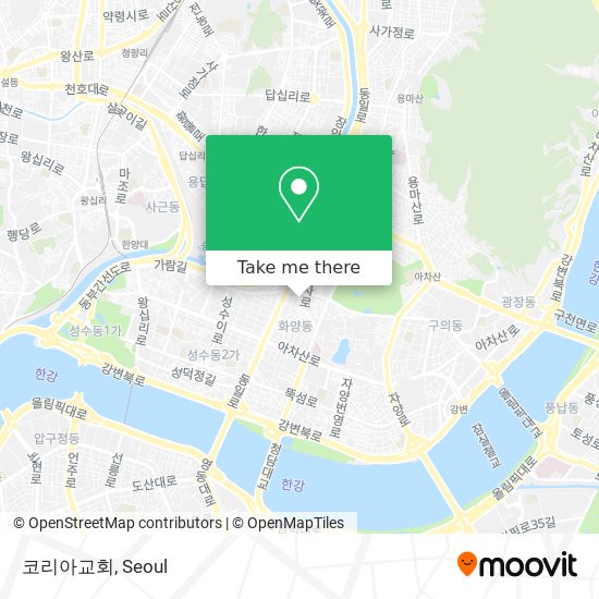 코리아교회 map