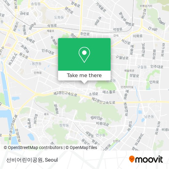 선비어린이공원 map
