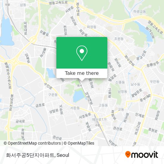 화서주공5단지아파트 map