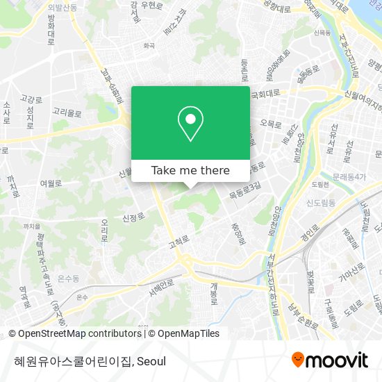 혜원유아스쿨어린이집 map