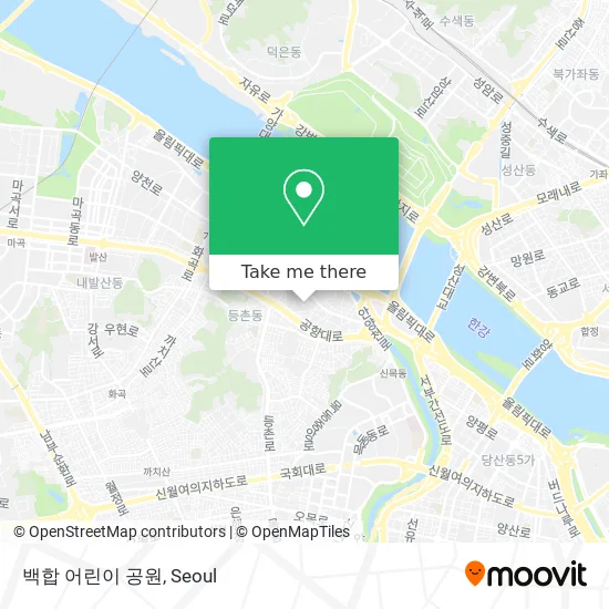 백합 어린이 공원 map