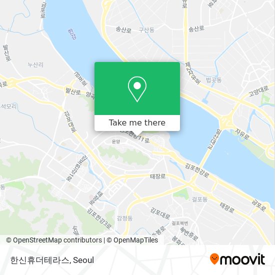 한신휴더테라스 map