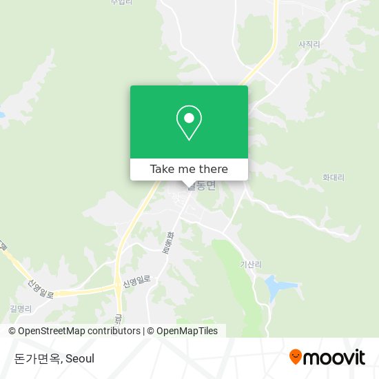 돈가면옥 map