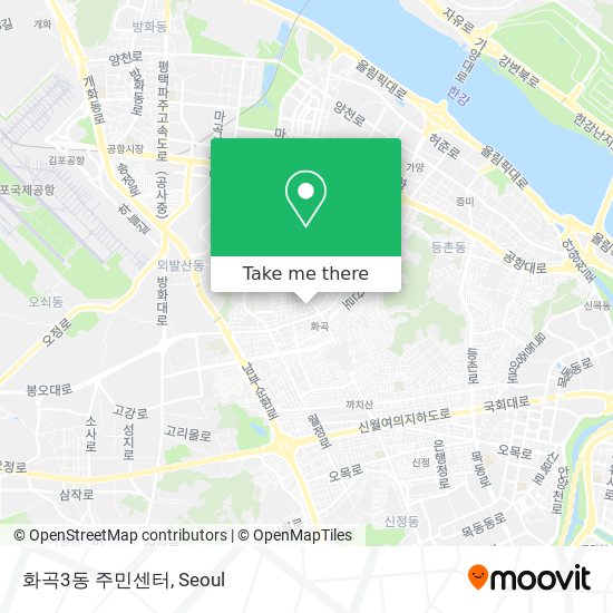 화곡3동 주민센터 map