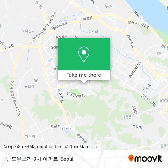 반도유보라 3차 아파트 map