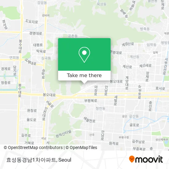효성동경남1차아파트 map