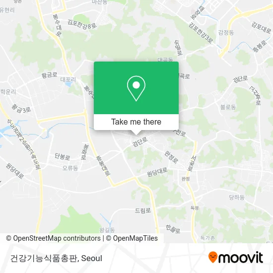 건강기능식품총판 map