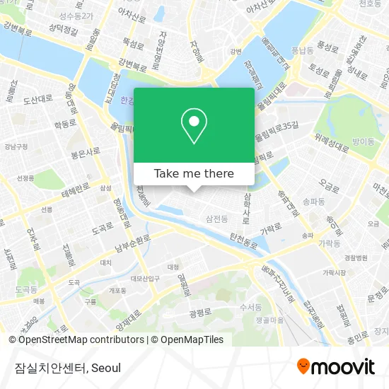 잠실치안센터 map