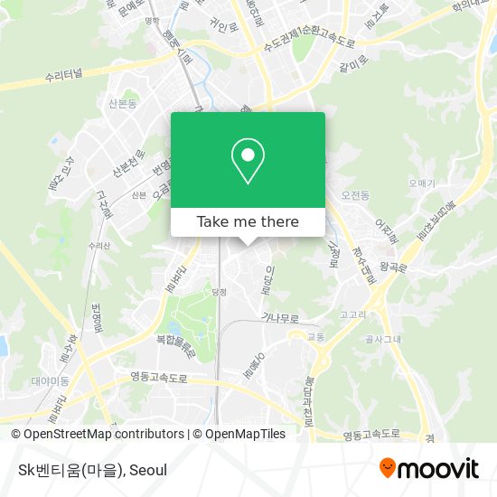 Sk벤티움(마을) map