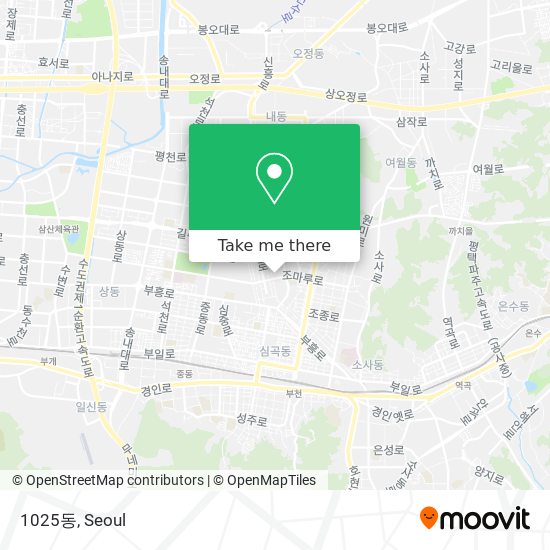 1025동 map