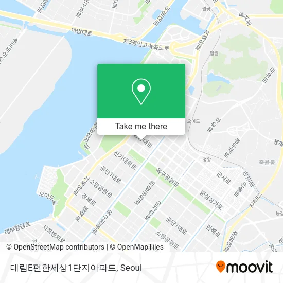 대림E편한세상1단지아파트 map
