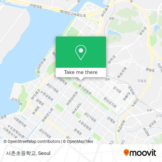 서촌초등학교 map