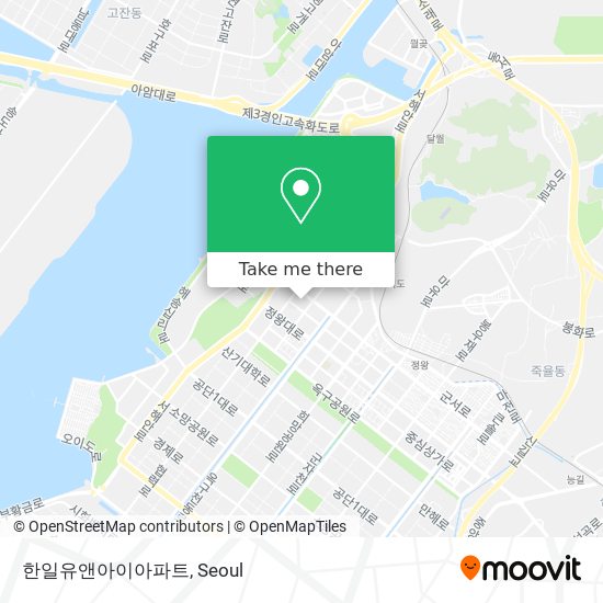 한일유앤아이아파트 map