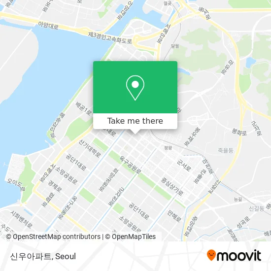 신우아파트 map