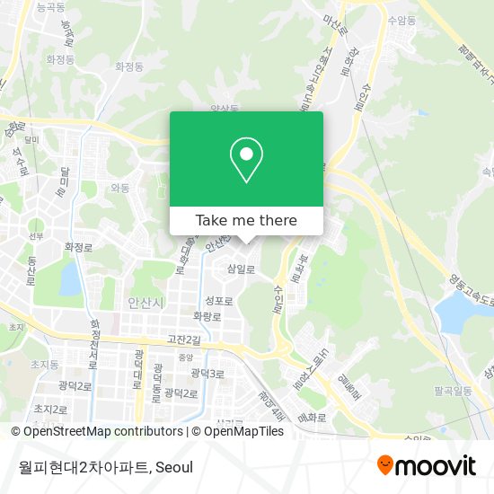월피현대2차아파트 map