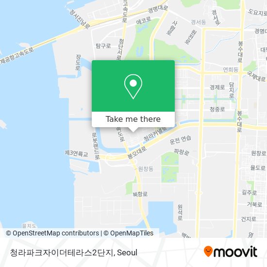 청라파크자이더테라스2단지 map