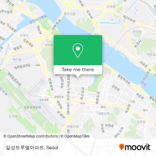 일성트루엘아파트 map