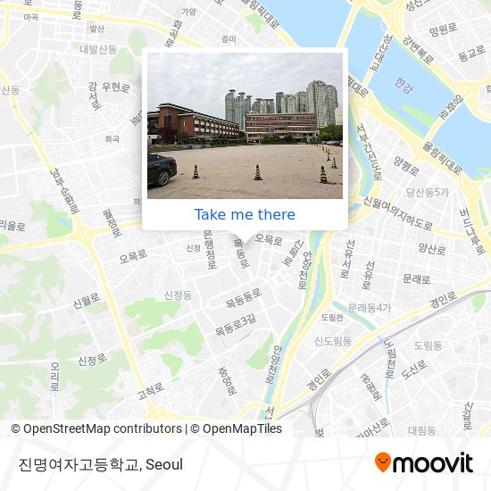 진명여자고등학교 map