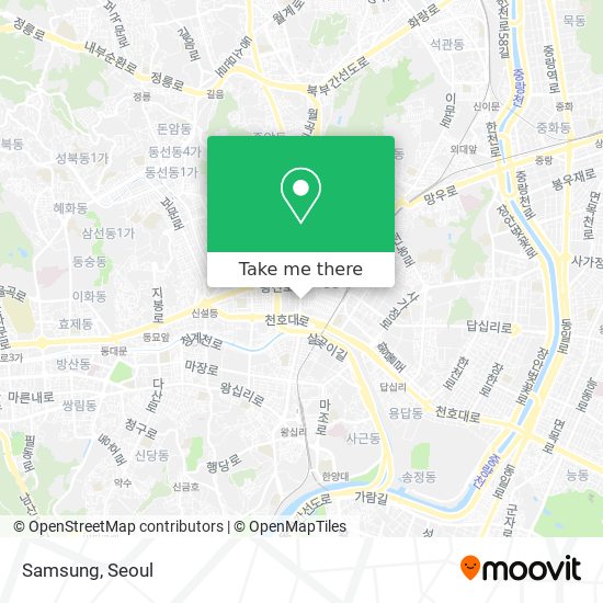 Samsung map