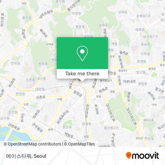 에이스타워 map