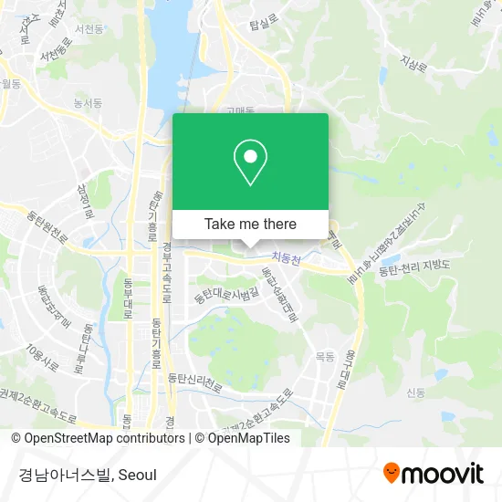 경남아너스빌 map