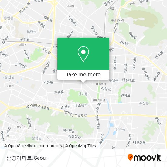 삼영아파트 map