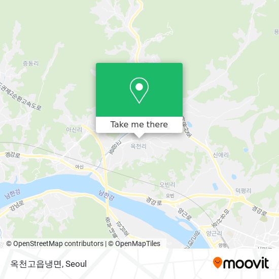 옥천고읍냉면 map